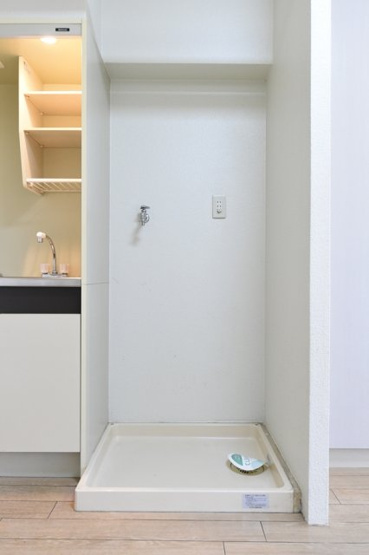 【設備】 | ライオンズマンション板橋中丸町 | 室内洗濯機置場