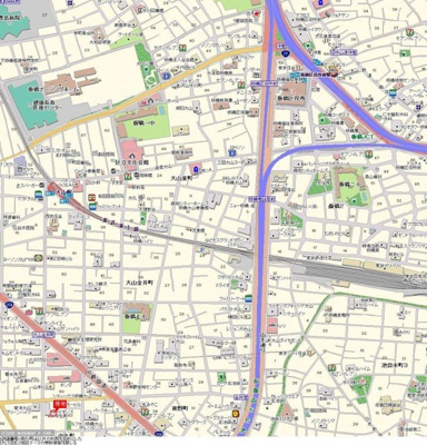 【地図】 | ライオンズマンション板橋中丸町