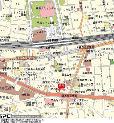 【地図】 | グランド・ガーラ練馬