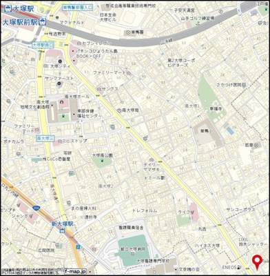 【地図】 | サンパティオ文京千石