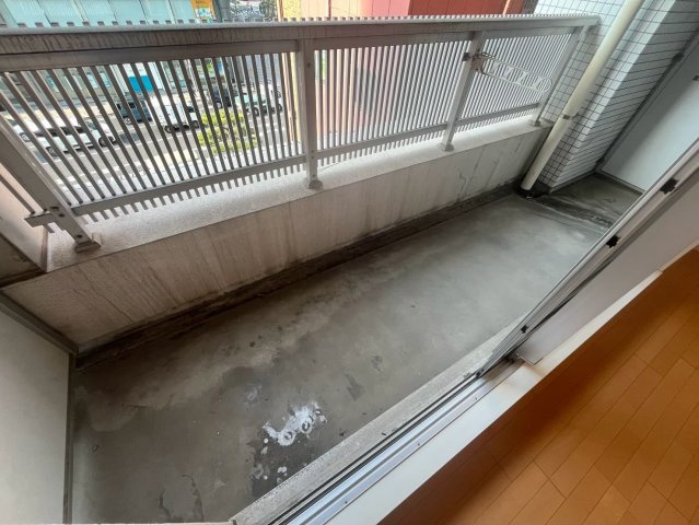 パインタワーのバルコニー