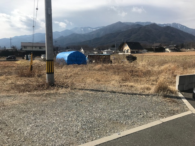 伊那市城南　造成地