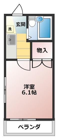 【間取り】 | シャンブルド若葉