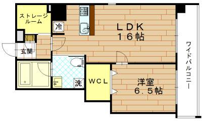 G-CREST京都四条烏丸（ジークレスト京都四条烏丸）の間取り