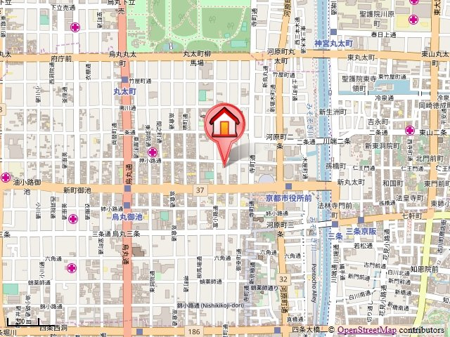 SIL・ELA御所南（シルエラ御所南）の地図