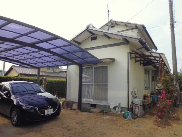 倉敷市茶屋町の一戸建ての外観
