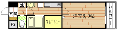 ビレイユ真英四条柳馬場PARTⅡの間取り