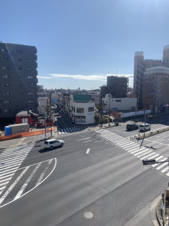 【展望】 | 窓から環七が見えます