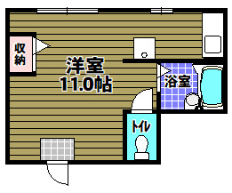 エルヴェウエダの間取り