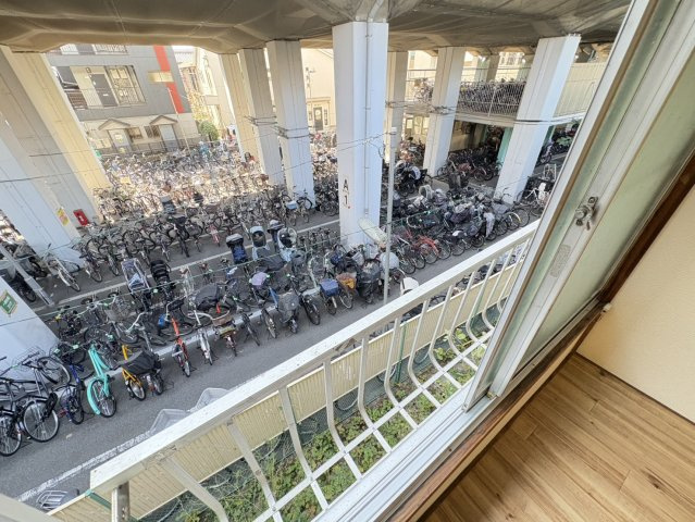 ポルカーレⅡのバルコニー