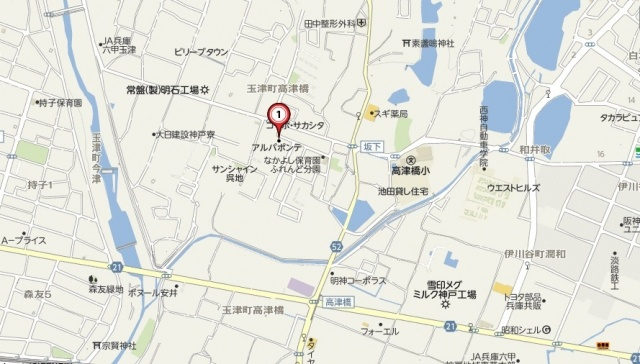 アルパポンテの地図