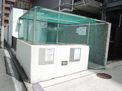 【その他共用部分】 | ルミナス横浜阪東橋 | 敷地内ゴミ置場