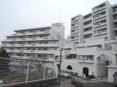 【外観】 | アンバサダー三ッ池公園D棟 | 東急東横線「綱島」駅バス11分「駒岡不動尊前」停歩4分
JR京浜東北線「鶴見」駅バス14分「池の下」停歩1分。