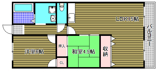 ヒカリハイツドイⅡの間取り