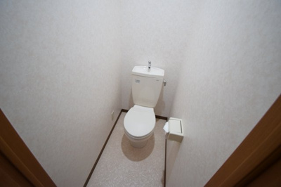 【トイレ】 | 平野マンション | シンプルで使いやすいトイレです