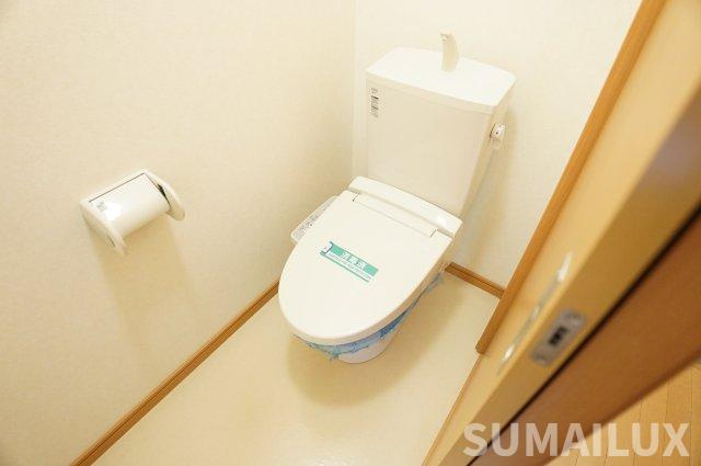 熊本市中央区新大江１丁目のアパートのトイレ
