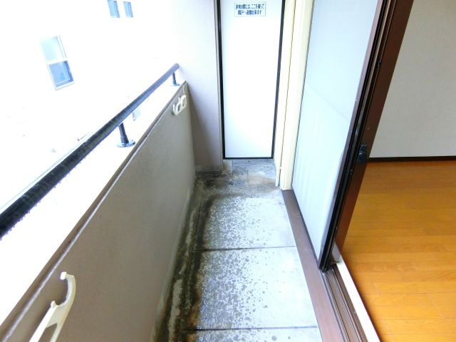 レジデンス遊園前のバルコニー