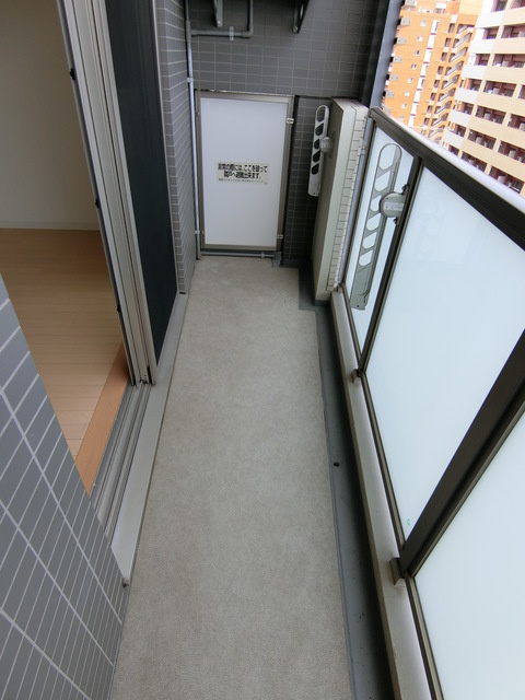 本郷エーワン東大前のバルコニー|※写真は同タイプの別室になります
