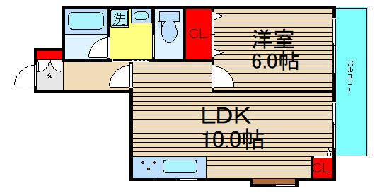 シラユリグランシャトーの間取り