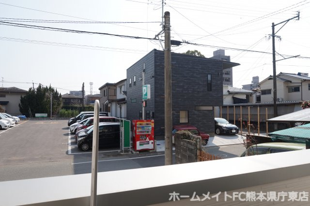 熊本市中央区坪井４丁目のアパートの展望