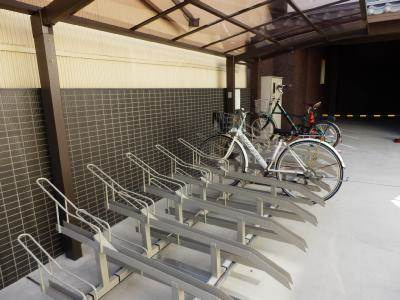 Residence二条洛中庵（レジデンス二条洛中庵）の駐車場|駐輪場