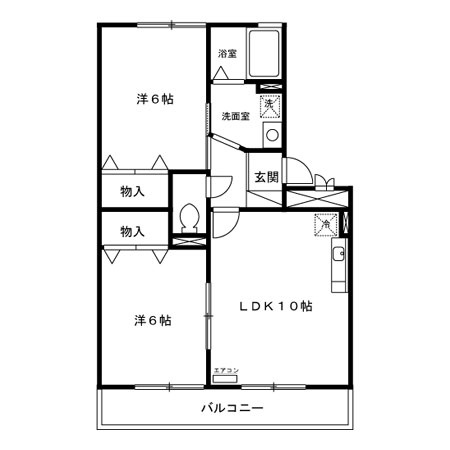 【間取り】 | IS・若葉A