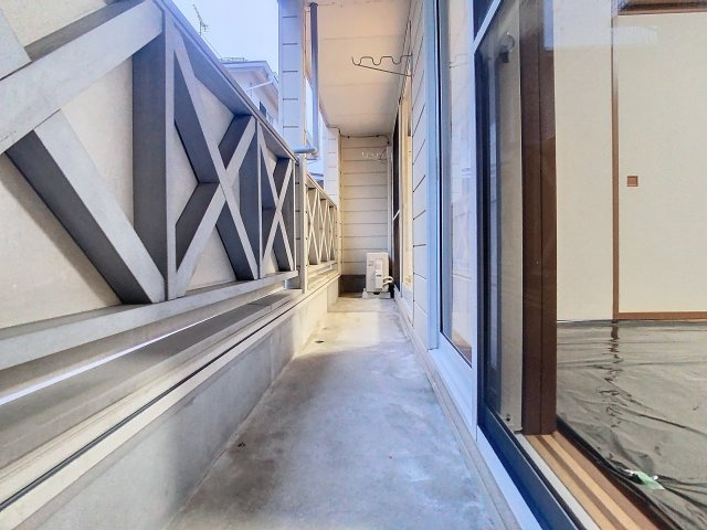 ハイネスイーストⅡのバルコニー