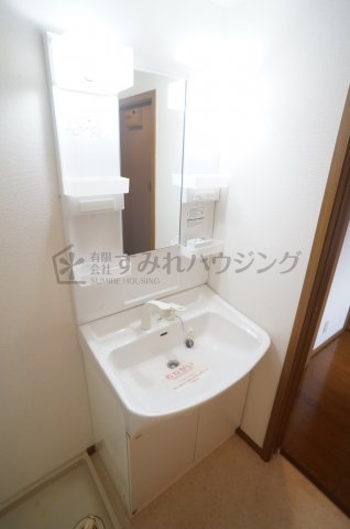 グリーンコート西田の独立洗面台