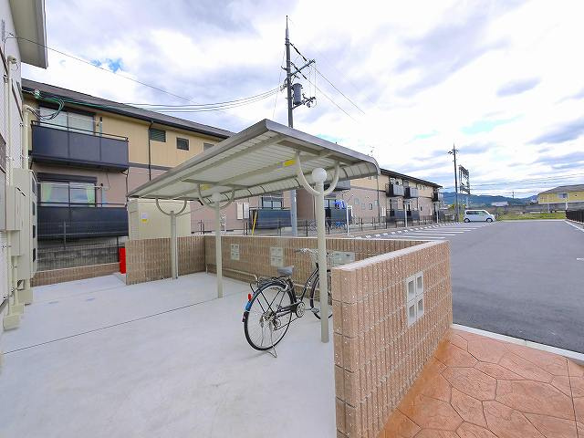 ヴァンセット　アムールⅢのその他共用部分|自転車置き場です