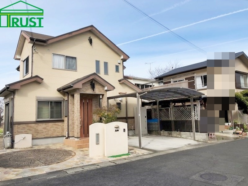 南別府4丁目中古戸建の外観|間口が大きので外観が立派です。