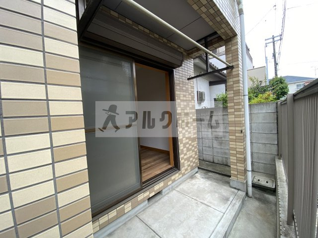 ハイツ四季のバルコニー|ハイツ四季（柏原市大県　堅下駅）　バルコニー