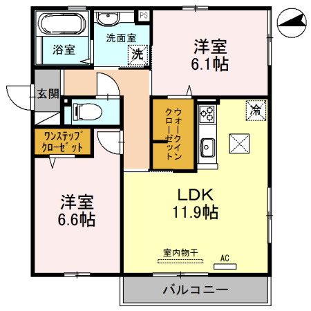 【間取り】 | シュトラール喜連瓜破