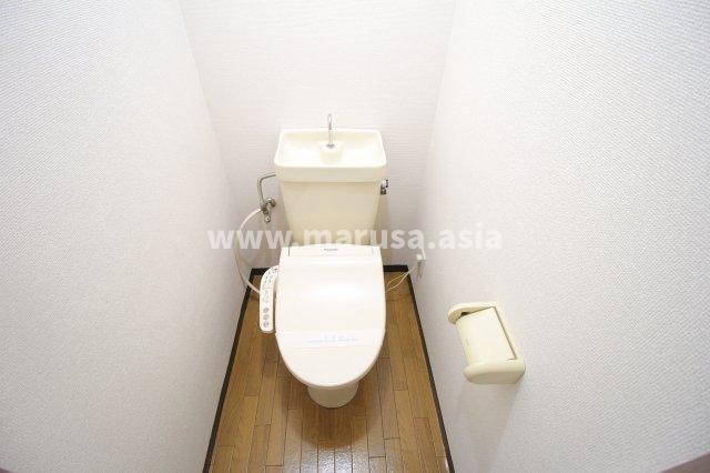 フレクション堀川のトイレ|現在ウォシュレット設置済みです