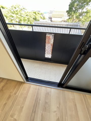 セジュールアイリスのバルコニー