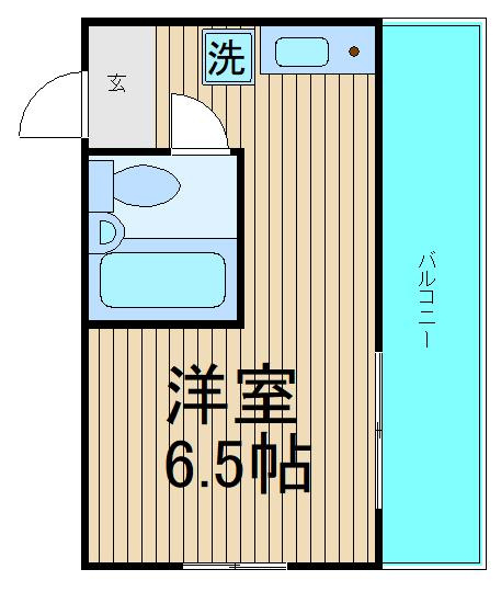 スペース難波の間取り