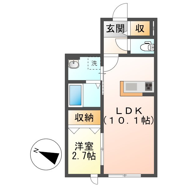 倉敷市大島のアパート