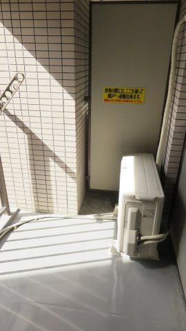 エスケーパレス道頓のバルコニー