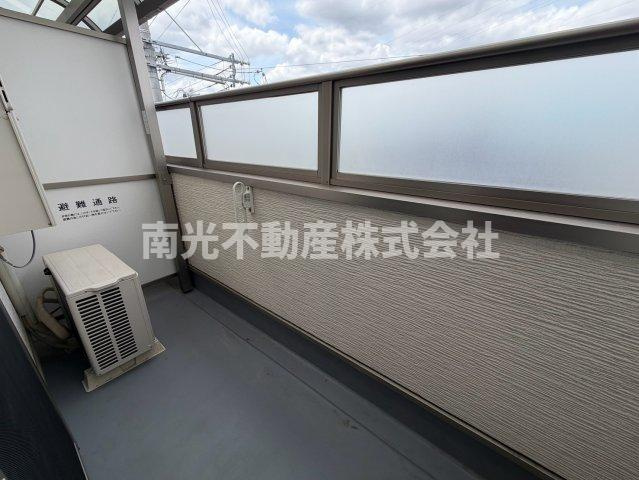 クリエオーレ近江堂 ( 近畿大学 一人暮らし )のバルコニー