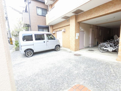 【駐車場】 | トーカンマンション山手 | 平置き駐車場