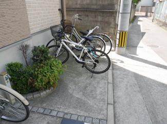 【その他共用部分】 | コンフォートハウス博多の駐輪場