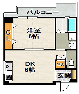 エンジェル坂下の間取り