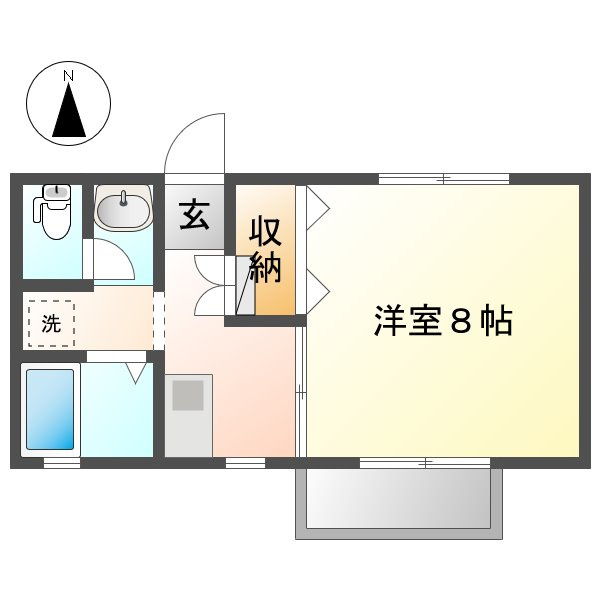 ドミール小野の間取り