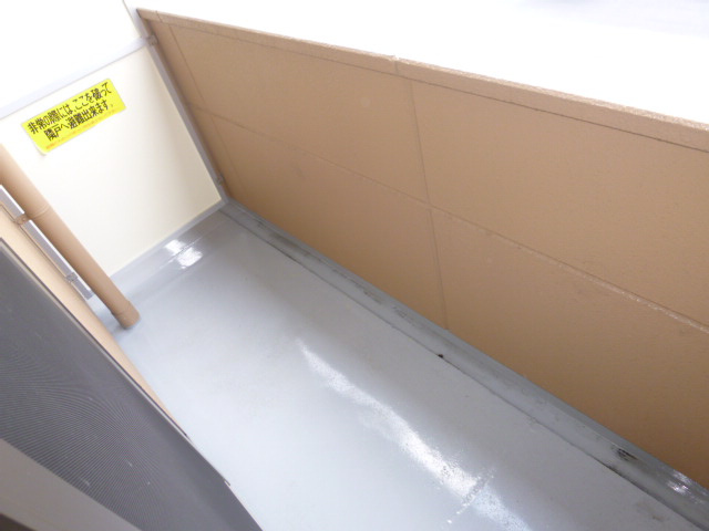 カーサひまわりⅡのバルコニー