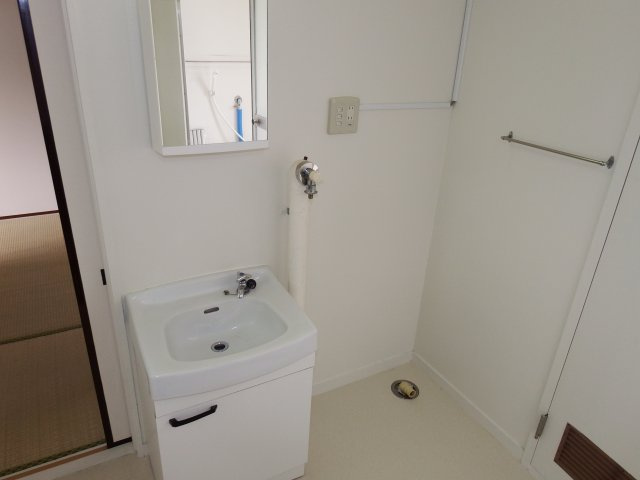 ビレッジハウス中桜田の独立洗面台