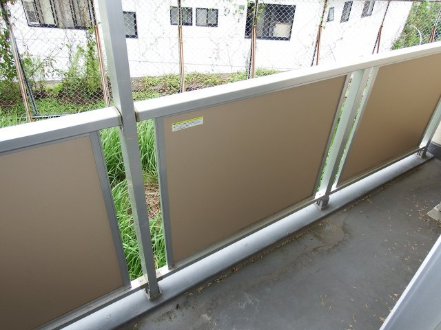 ビレッジハウス中桜田のバルコニー