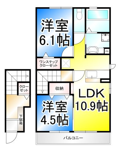 アズーリの間取り
