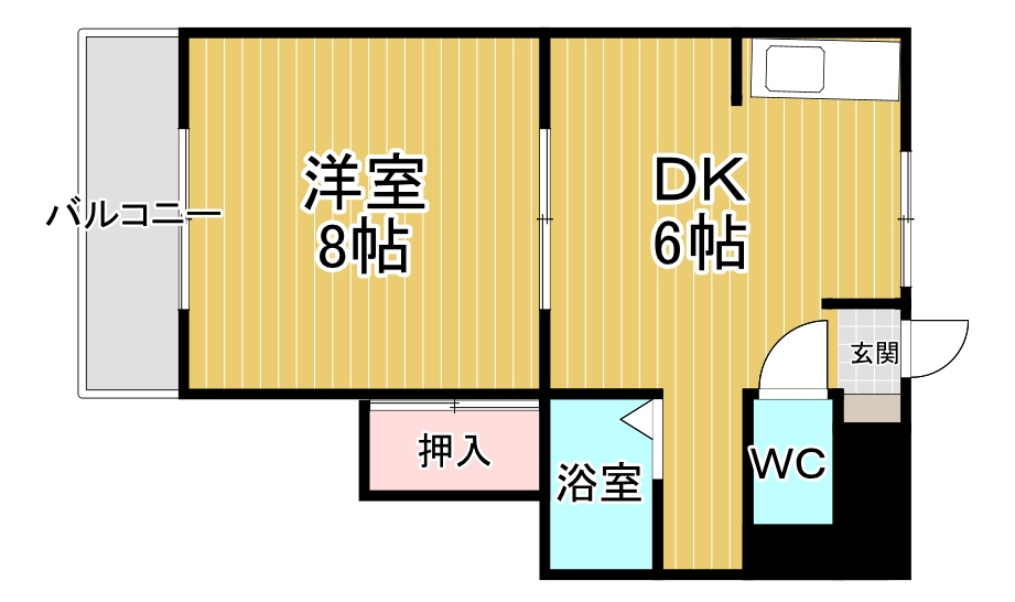 シャトレ今町の間取り