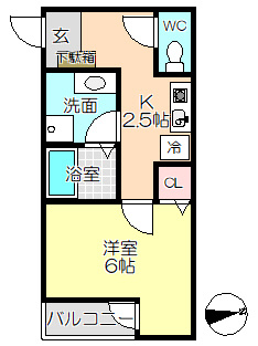 【間取り】 | ハウスアイ東七松