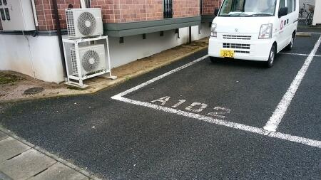 ヒルサイドテラス　Ａの駐車場