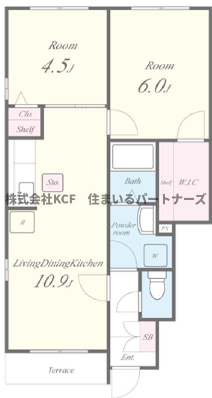 リベルテIの間取り